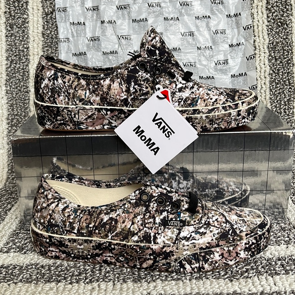 Vans WMNS Authentic Moma Museum of Modern Art Jackson Pollock Sneakers